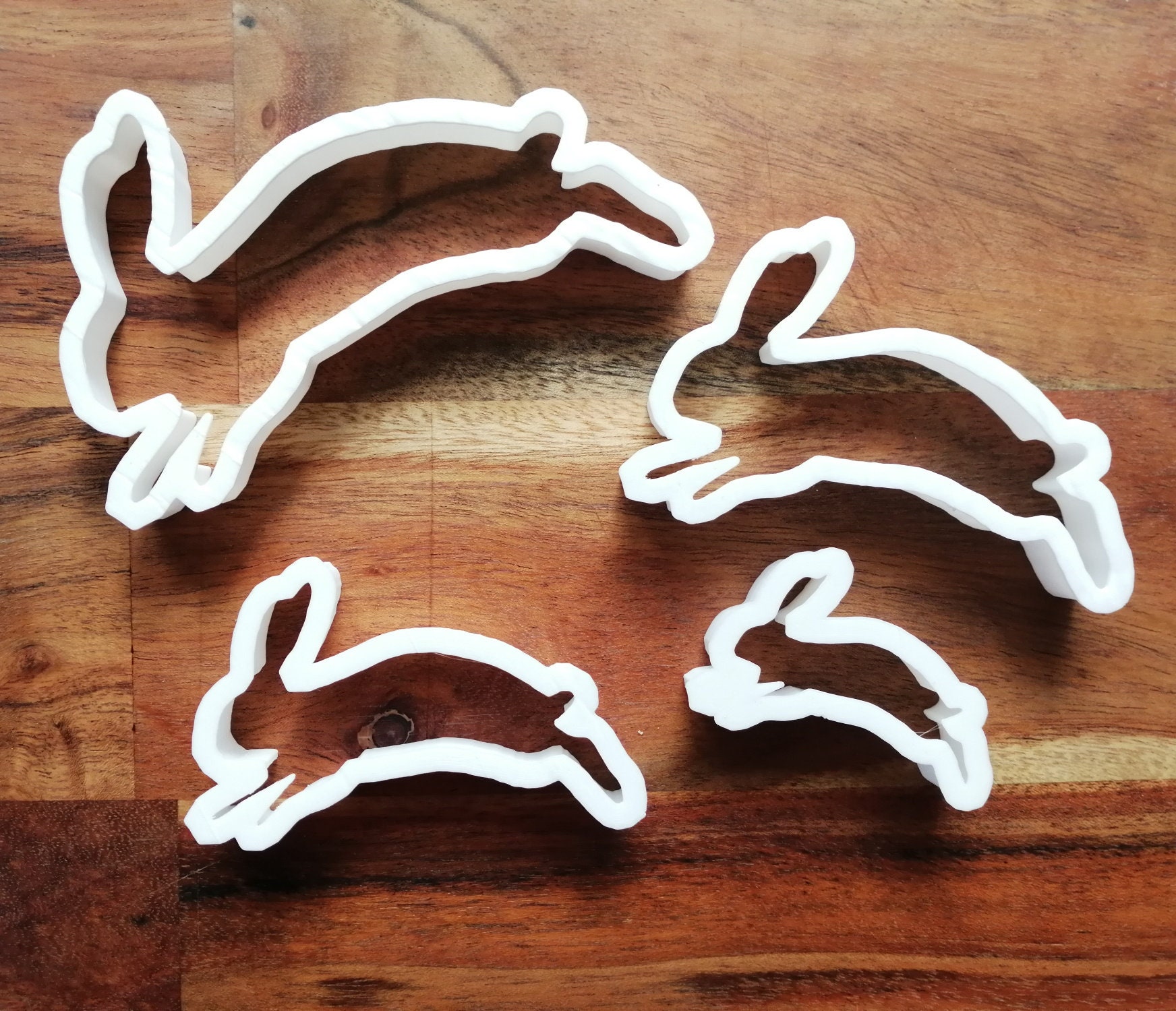 Leaping Rabbit Bunny Shape Cookie Cutter Biscuit Pastry Etsy UK