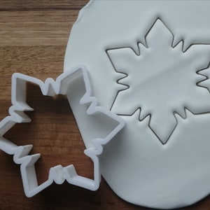 Snowflake Square Christmas Cookie Cutter Biscuit Dough Pastry Fondant Classic XM235