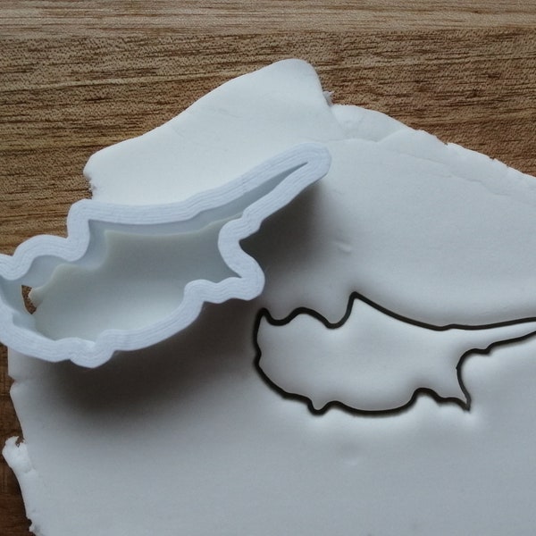 Cyprus Cookie Cutter Biscuit Pastry Fondant Stencil Cyprus Outline