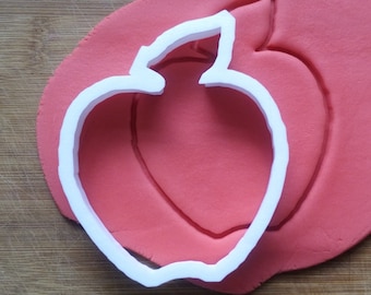 Apple Cookie Cutter Biscuit Pastry Fondant Stencil Fruit FD001