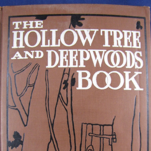 The Hollow Tree and Deepwoods Book // 1938 Hardback // Children's Chapter Animal Stories // Mr Coon, Mr Possum, Old Black Crow, read-aloud