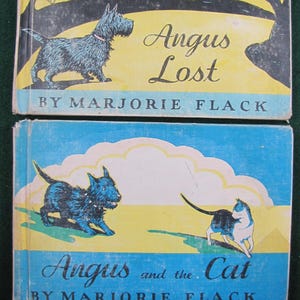 Angus Lost, Angus and the Cats, Dog Hardbacks, 1931-32 2 Book Set
