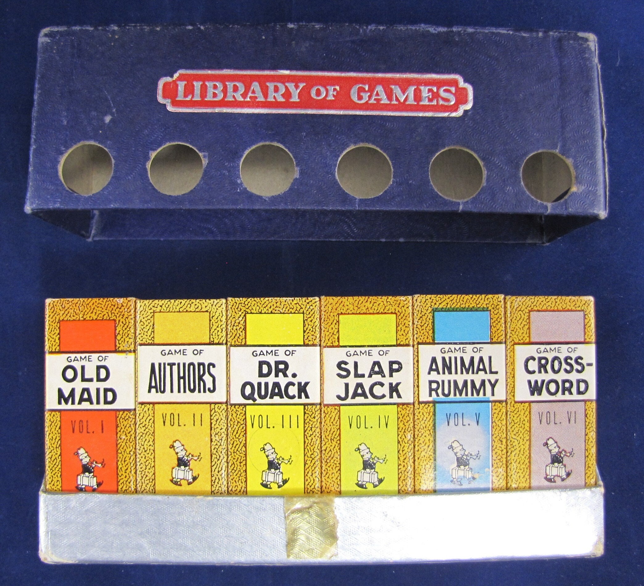 Russell library of Gamesminiature Card Set // Etsy