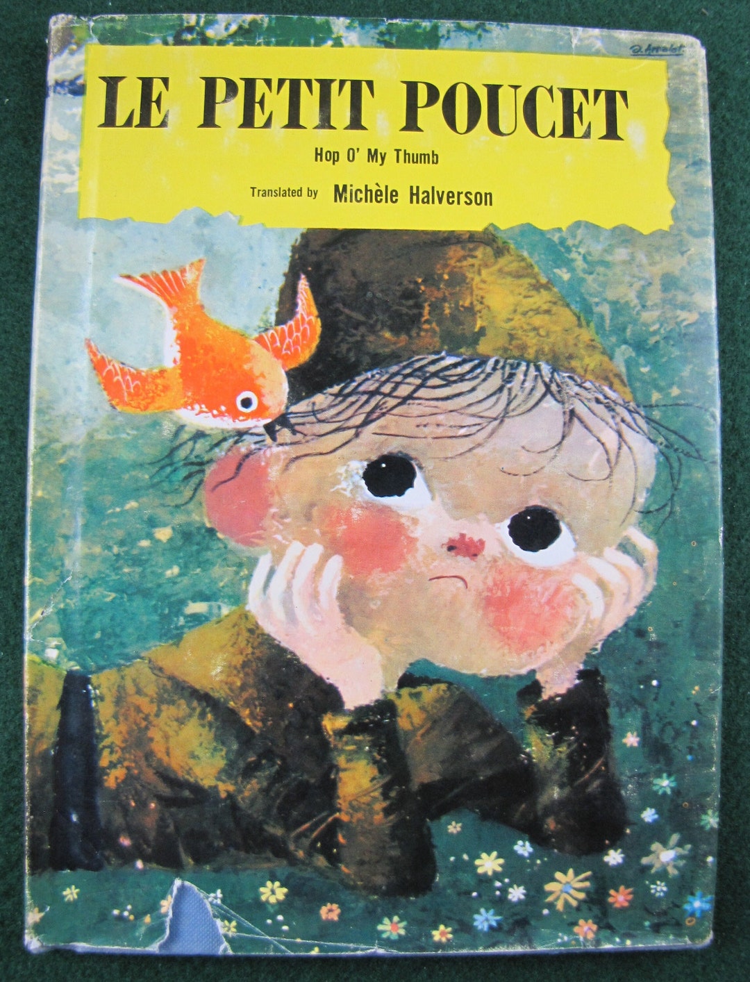 Le Petit Poucet // 1961 Hardback W Jacket // French Transl of Hop O'my