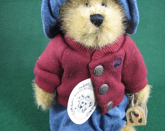 Boyds Bears Bailery Bear #9199-14 // Ladybug Carcher // New with Tags // Plush Teddy Bear // Collectible Bear // Retired Boyds Bear