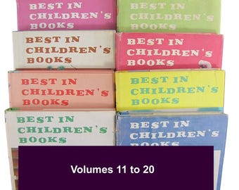 Best in Children's Books Series, Volumes 21 to 30, You Pick One or