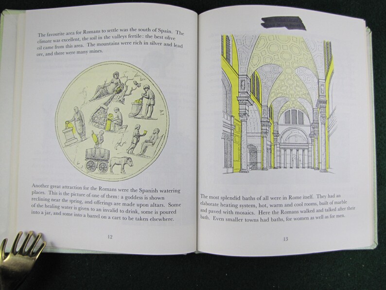 They Lived Like This in the Roman Empire // 1969 Hardback SCARCE TITLE