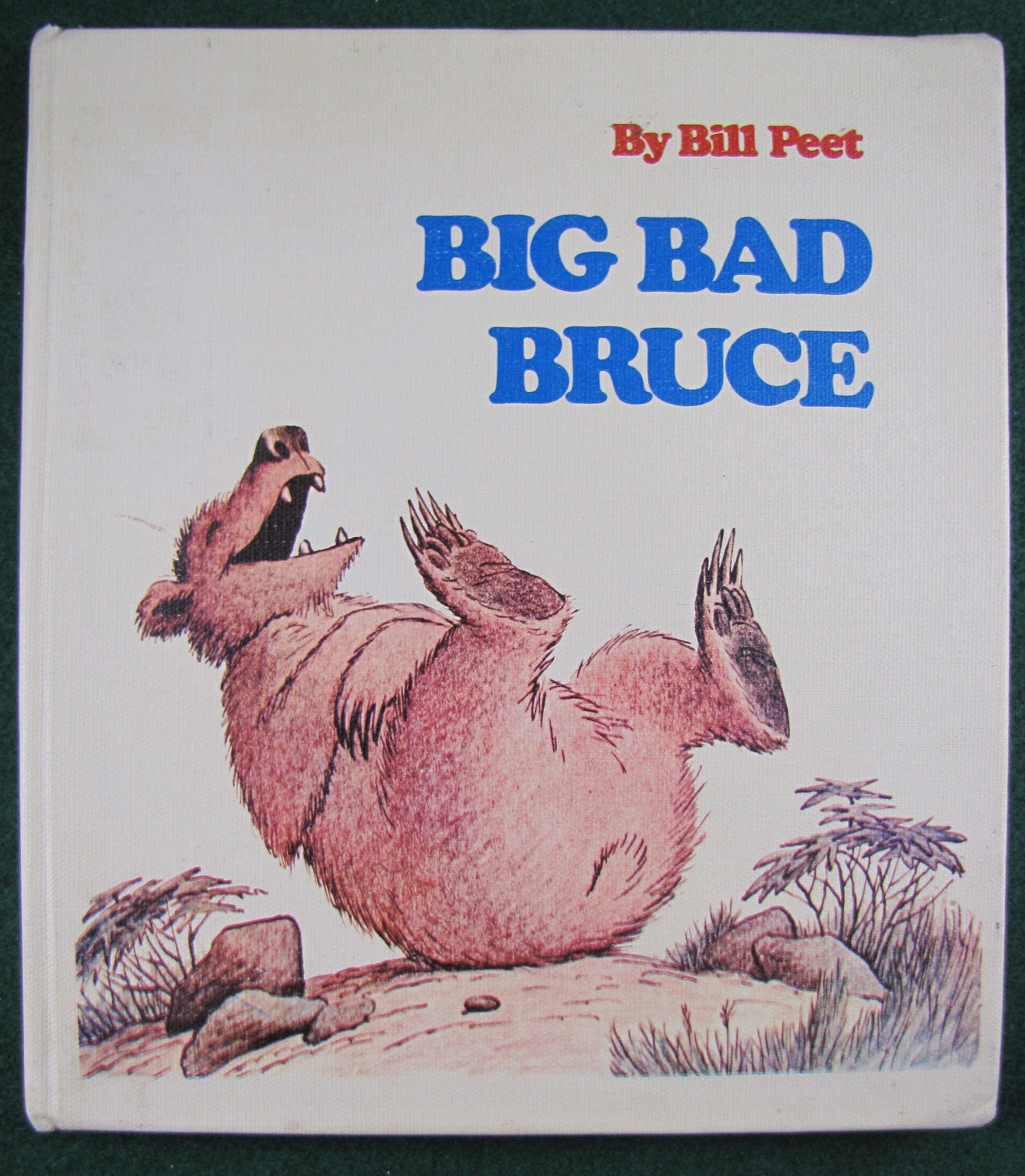 Big Bad Bruce By Bill Peet – Vintage Children's Paperback Book