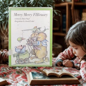 Merry Merry FIBruary, Arnold Lobel, 1977 First Edition