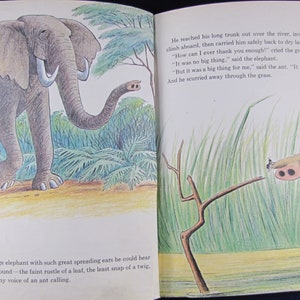 The Ant And The Elephant By Bill Peet - Good Condition Paperback 9780395292051