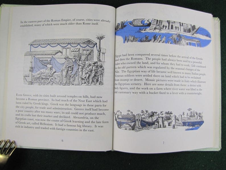 They Lived Like This in the Roman Empire // 1969 Hardback SCARCE TITLE