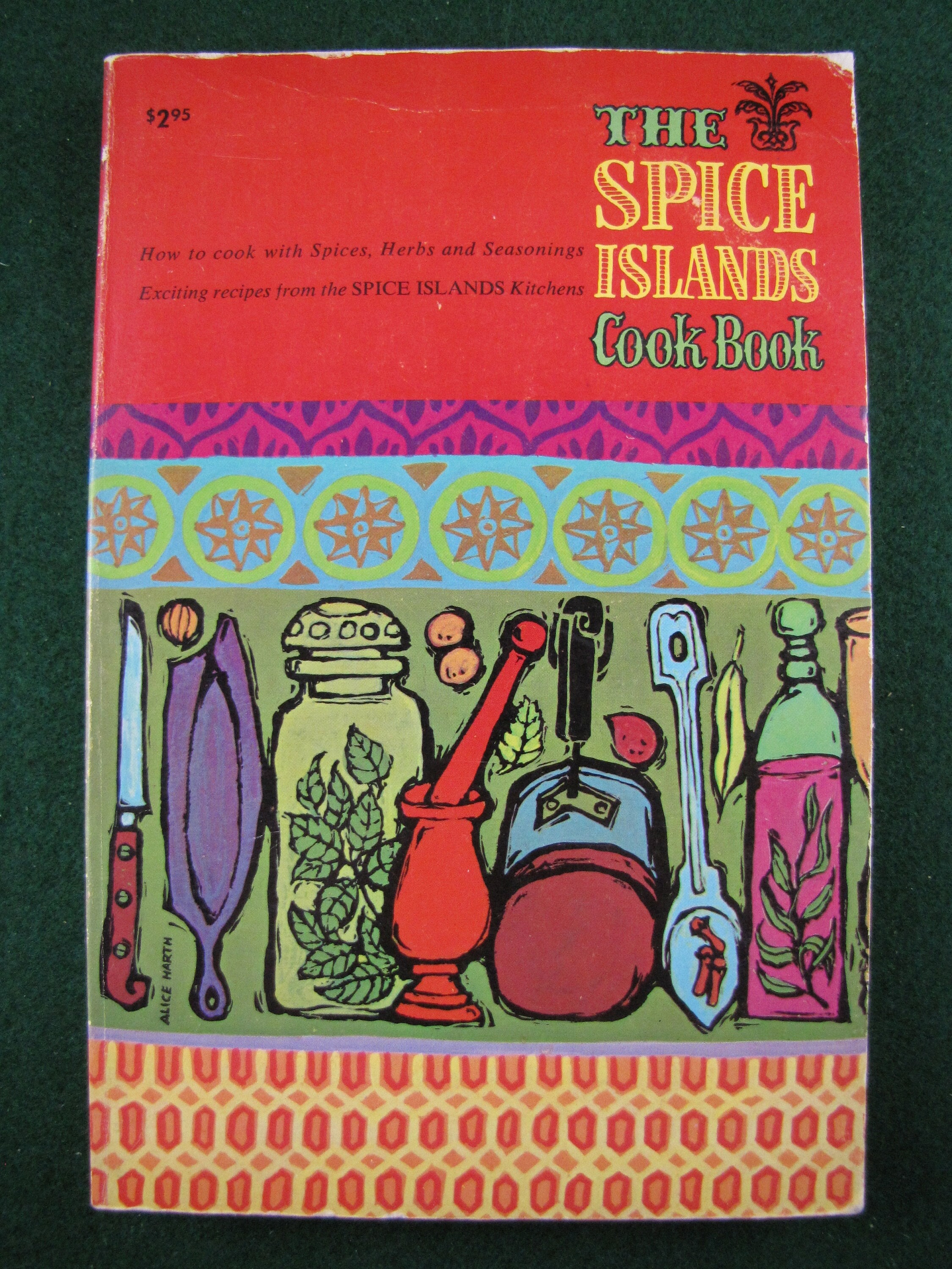 The Spice Islands Cook book // 1968 Softback // Clean Condition - Recipes  Spice Islands // cookbook collection // Food and drink