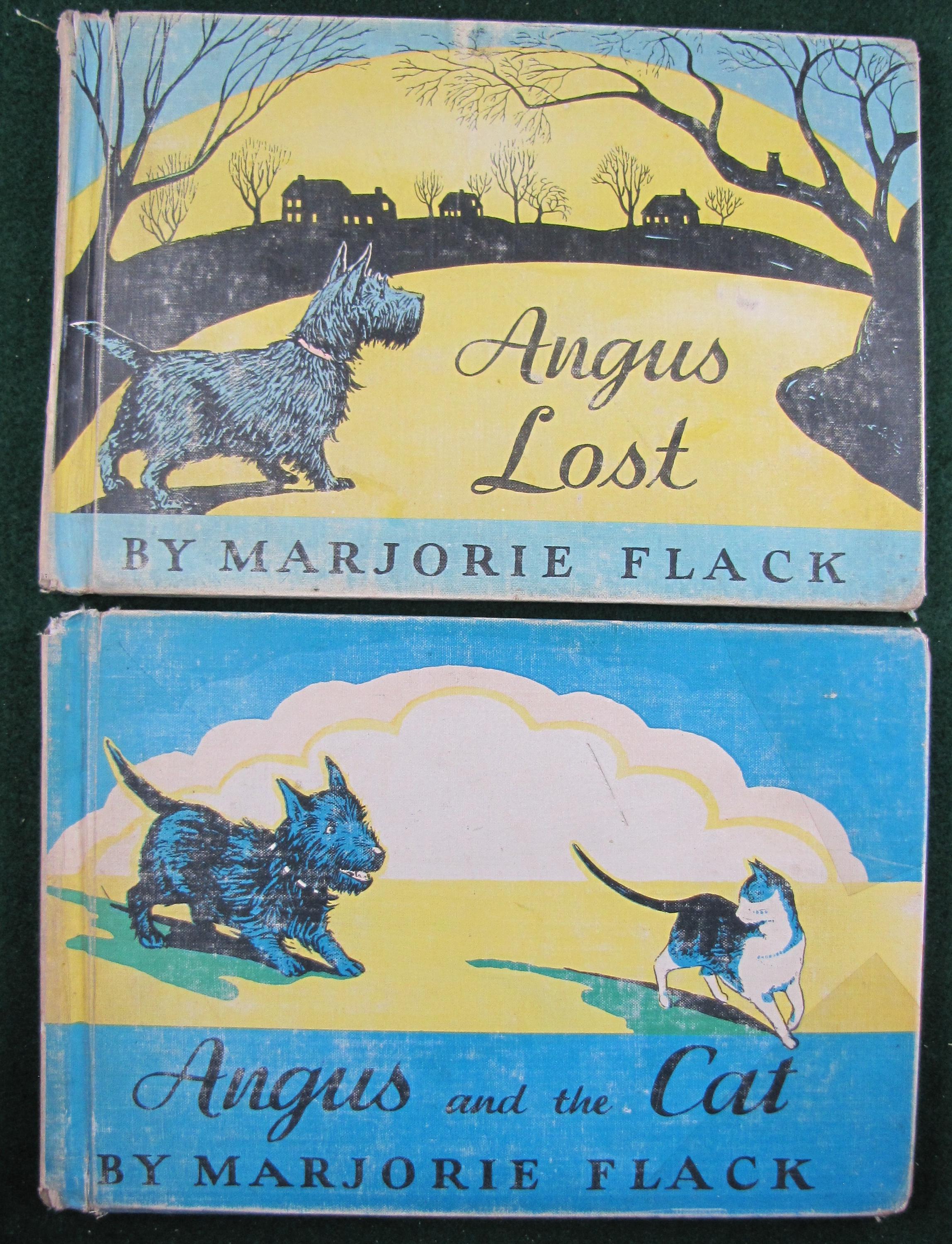 Angus Lost, Angus and the Cats, Dog Hardbacks, 1931-32 2 Book Set