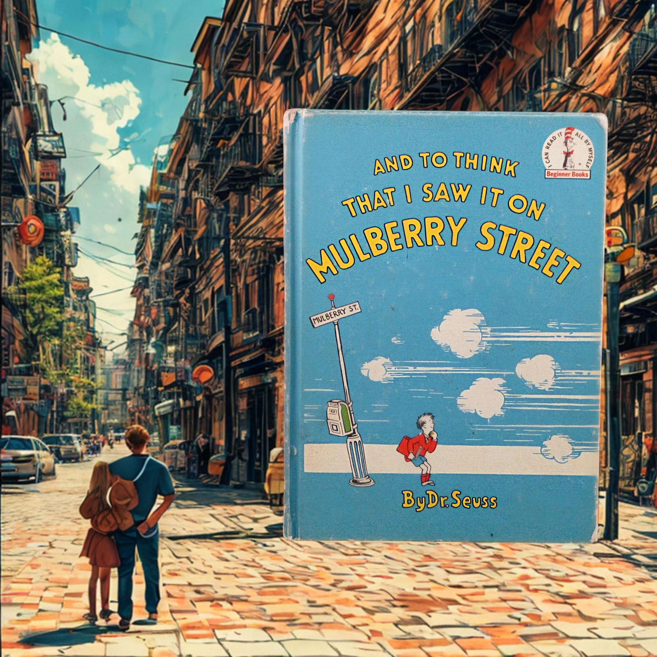 英語絵本　And to Think That I Saw It on Mulberry Street　マルベリーどおりのふしぎなできごと　ドクター・スース And to Think That I Saw It on Mulberry Street: Dr. Seuss: Amazon