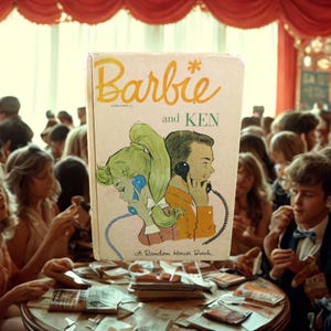 May include: A white ceramic mug with a black handle and the text "But First, Coffee" in a bold, black font. The mug is set against a neutral background, highlighting its simple design.