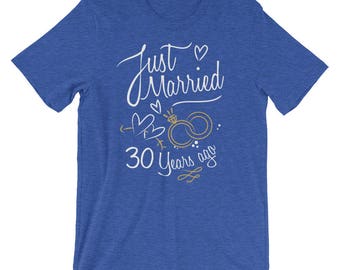 First Wedding Anniversary Gifts Him Her Couples' Men's T-Shirt