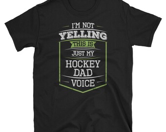 Hockey Dad Shirt  Hockey Shirt  Hockey Gifts  Ice Hockey Shirt  Sports Shirt  Gift for Athletes  Fathers Day Shirt  Tank Top  Hoodie