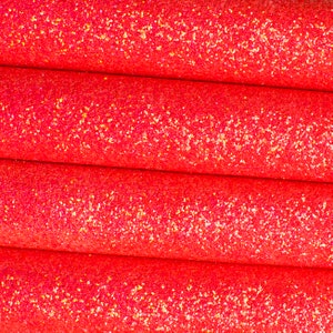 True Love Premium Quality Iridescent Chunky Glitter Fabric Sheet
