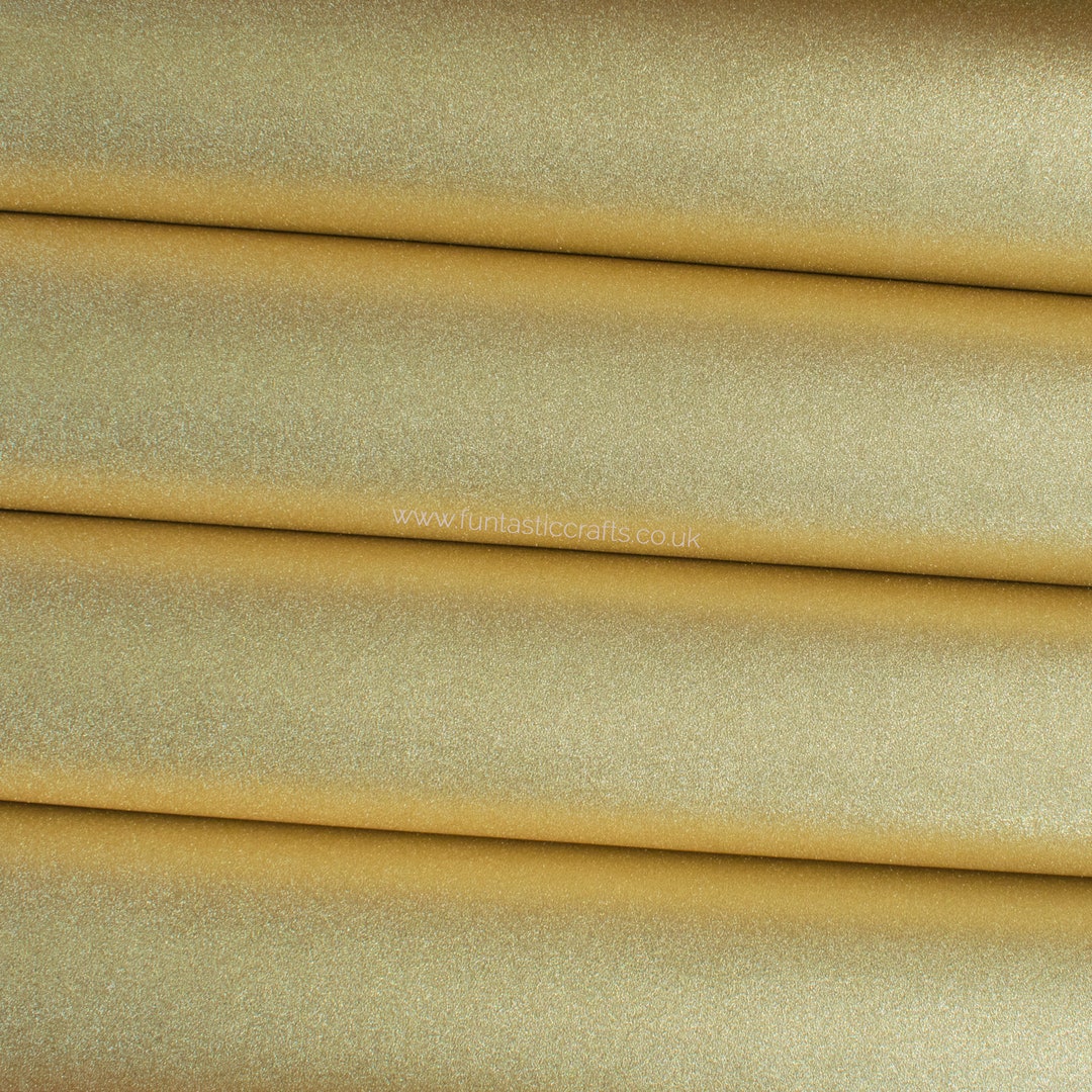 Champagne Gold Smooth Frosted Shimmer Metallic Faux Leather Sheet - Etsy