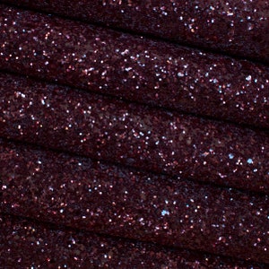 Frosted Burgundy Premium Quality Chunky Glitter Fabric Sheet