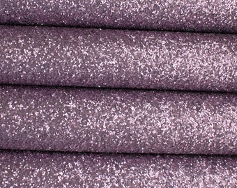 BonEful FABRIC FQ Cotton Quilt Purple Lilac Little Silver Metal*lic Glitter Star
