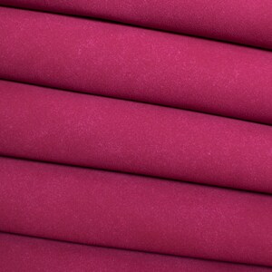 Raspberry Rose Faux Suede - Faux Suede Fabric Sheet