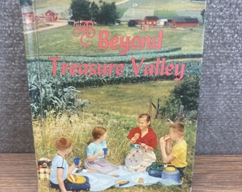 Książka „The ABC Beyond Treasure Valley Elementary Reader Betts Basic” z 1958 r., HB