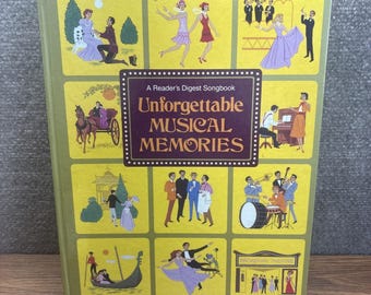 Niezapomniane muzyczne wspomnienia, śpiewnik Reader's Digest 1984 P/V/G
