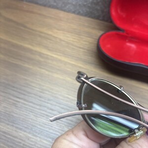 Yohji Yamamoto 52-7101 Vintage EYEglasses Sunglasses Made in Japan w/Case image 10