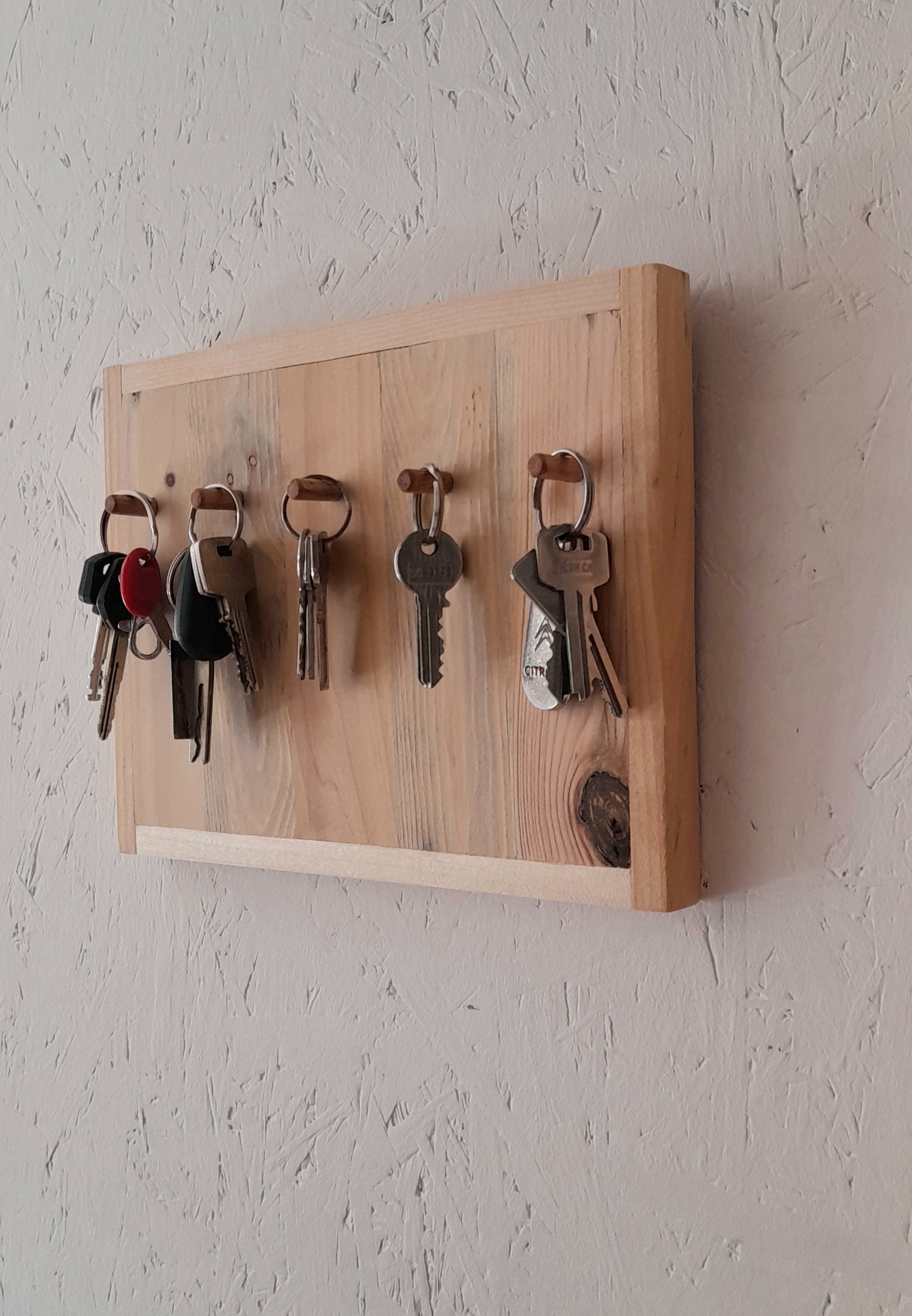 Pallet Wood Wall Key Holder - Etsy