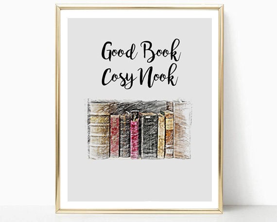 Book Lovers Quote on Reading | Art Print