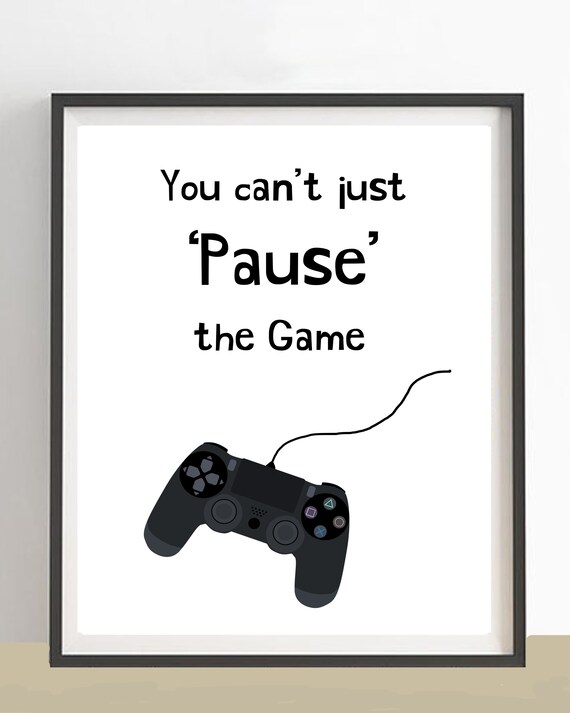 Gaming Boys Room// Man Cave Games Room Art Print// Gamer Gifts// Gamer Prints
