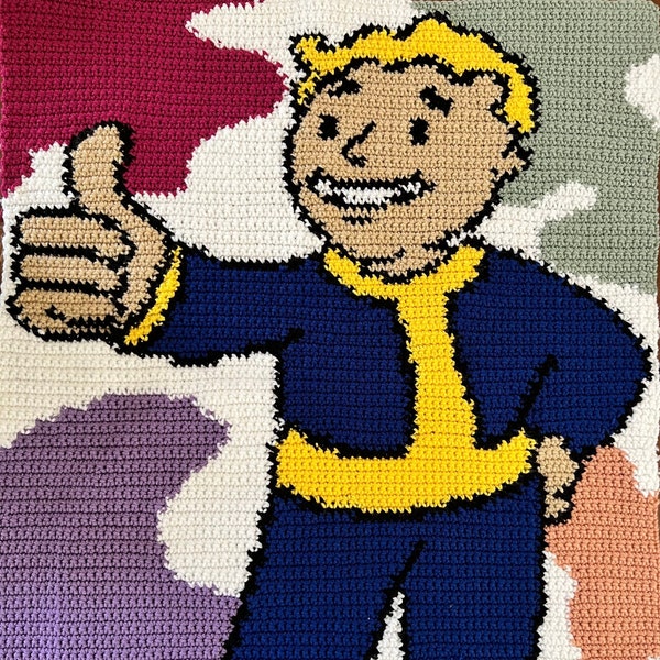 Fallout Vault Boy Crochet Pattern Etsy