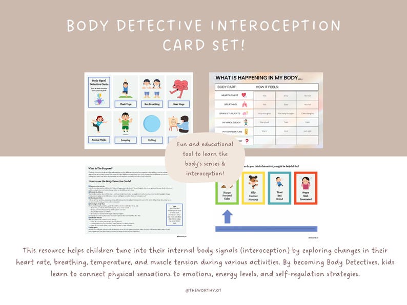 Body Detective Cards: Digital Resource for Kids to Explore ...