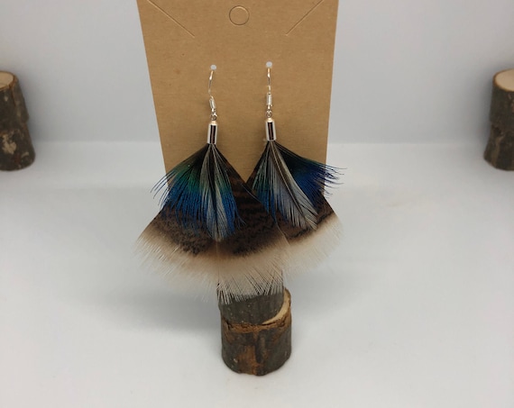 Funky and Unique Feather Earrings - FREE SHIPPING