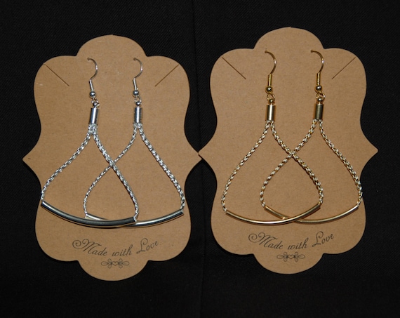 Slim Collection Earrings - Gold or Silver