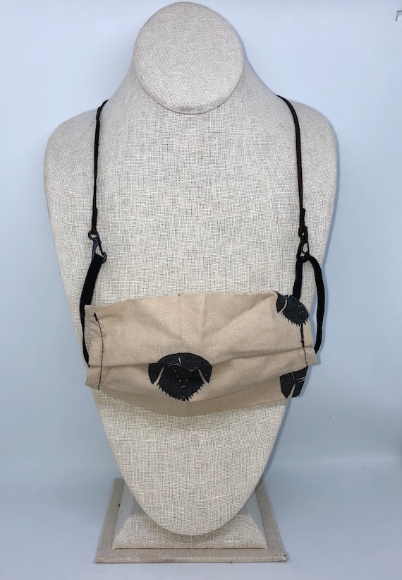 Leather Lanyard for Masks