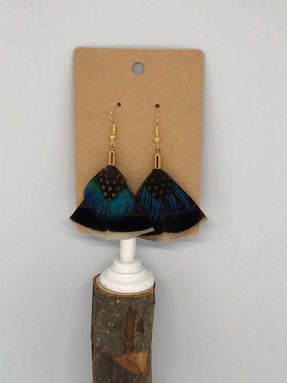 Polka Dots and Peacock Feathers! - FREE SHIPPING
