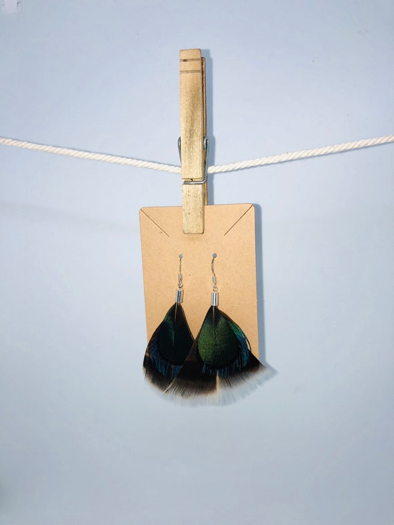 Sophisticated Feather Earrings