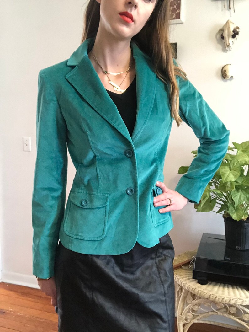 age unknown VINTAGE tagless cotton blazer