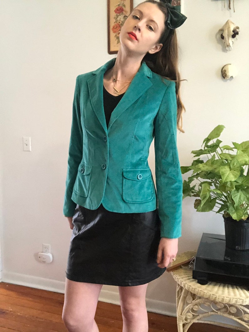 age unknown VINTAGE tagless cotton blazer