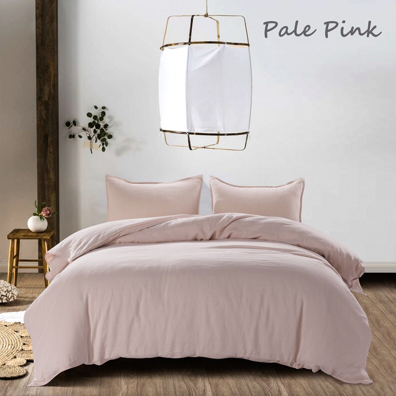 LINEN DUVET COVER Queen Linen Duvet Cover King 3 Pcs Set Etsy