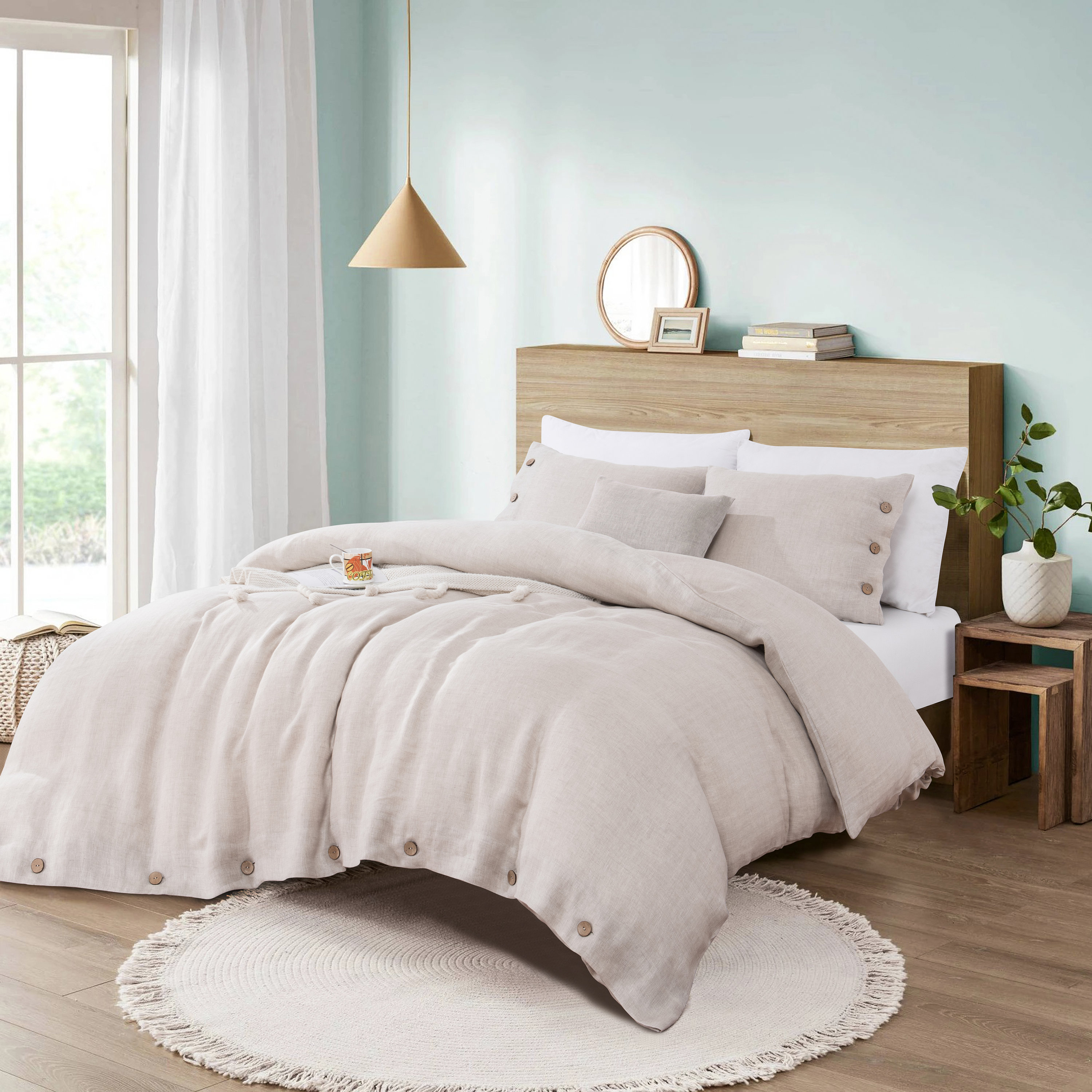 Flax Linen Bedding Etsy