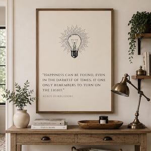 Harry Potter Quote - Digital Wall Art Print - PNG, JPEG, PDF Files