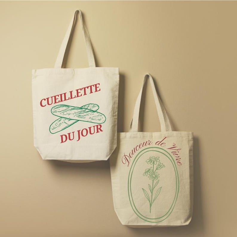 Sublimation Tote Bag Designs – Farmers Market, Retro Coffee (PDF file) image 9