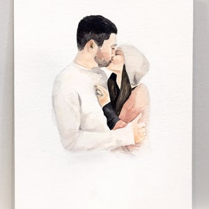 Custom Watercolor Portrait image 5