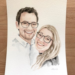 Custom Watercolor Portrait image 9