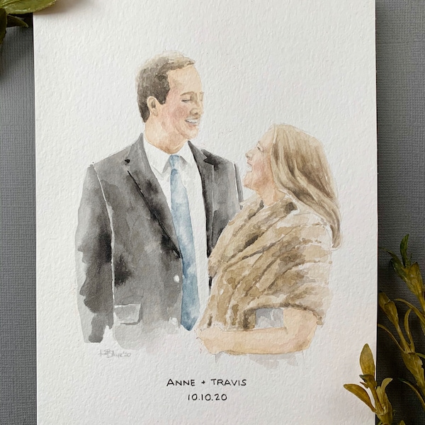 Custom Watercolor Portrait