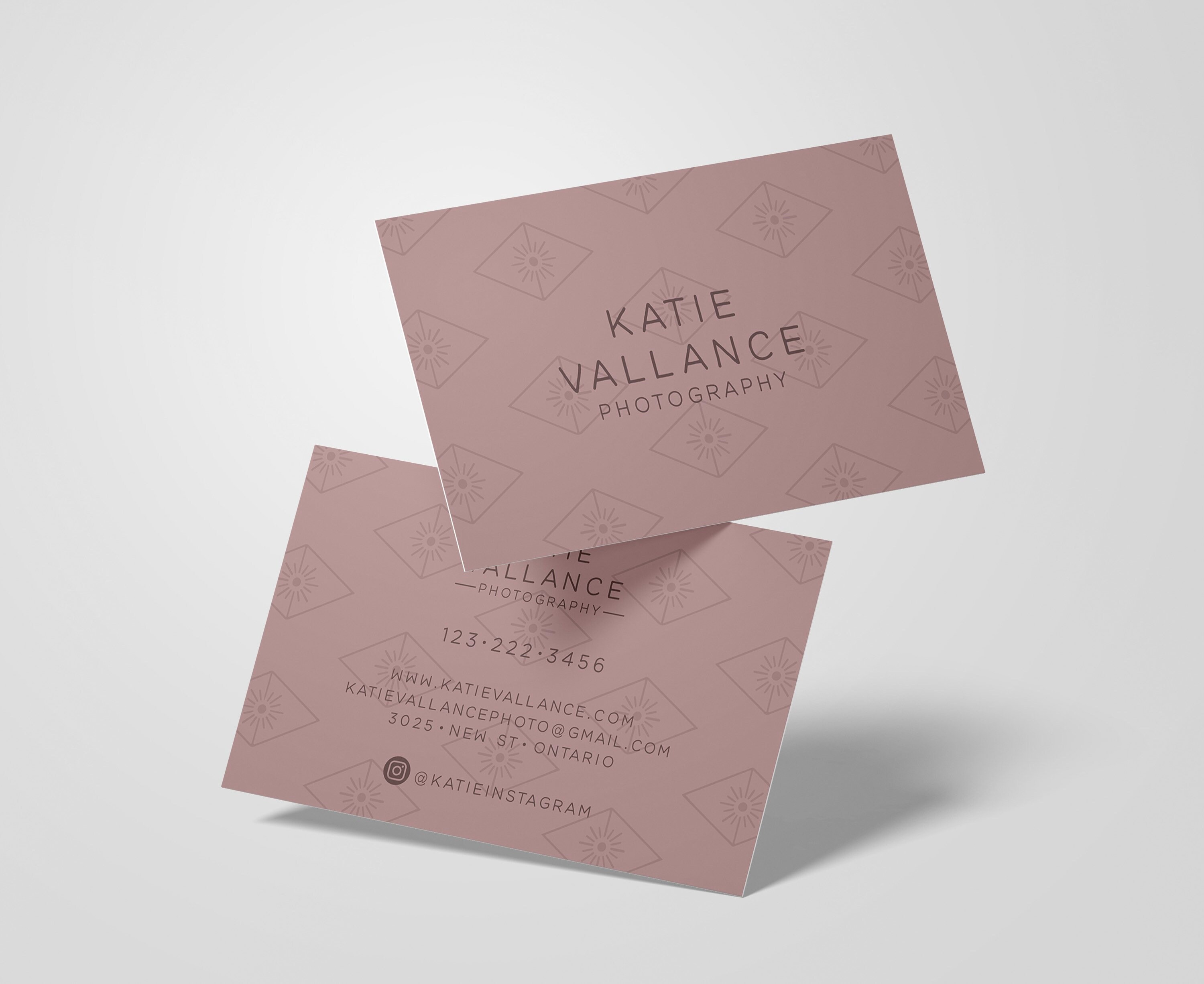 Business Card Design Premade Business Card Custom Business Etsy