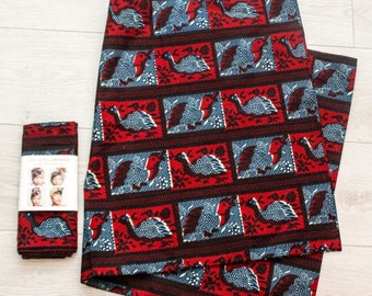 Navy African Print Headwrap | Tribal Print Headwrap | Ankara Print headscarf | African wax print | Ladies Printed Scarf | Gift